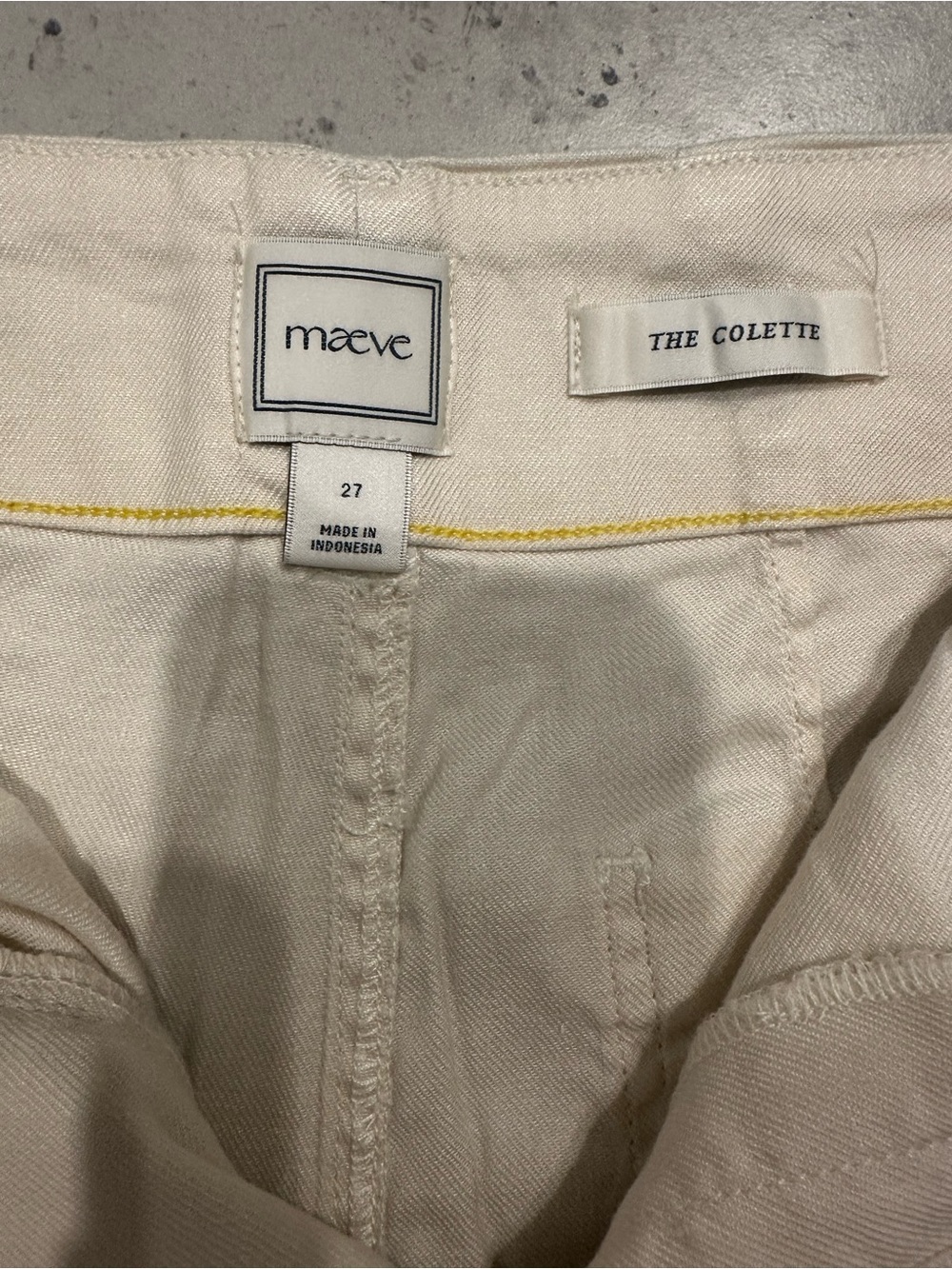The Colette Cropped Wide-Leg
Trousers by Maeve: Linen Edition - Picture 9 of 10